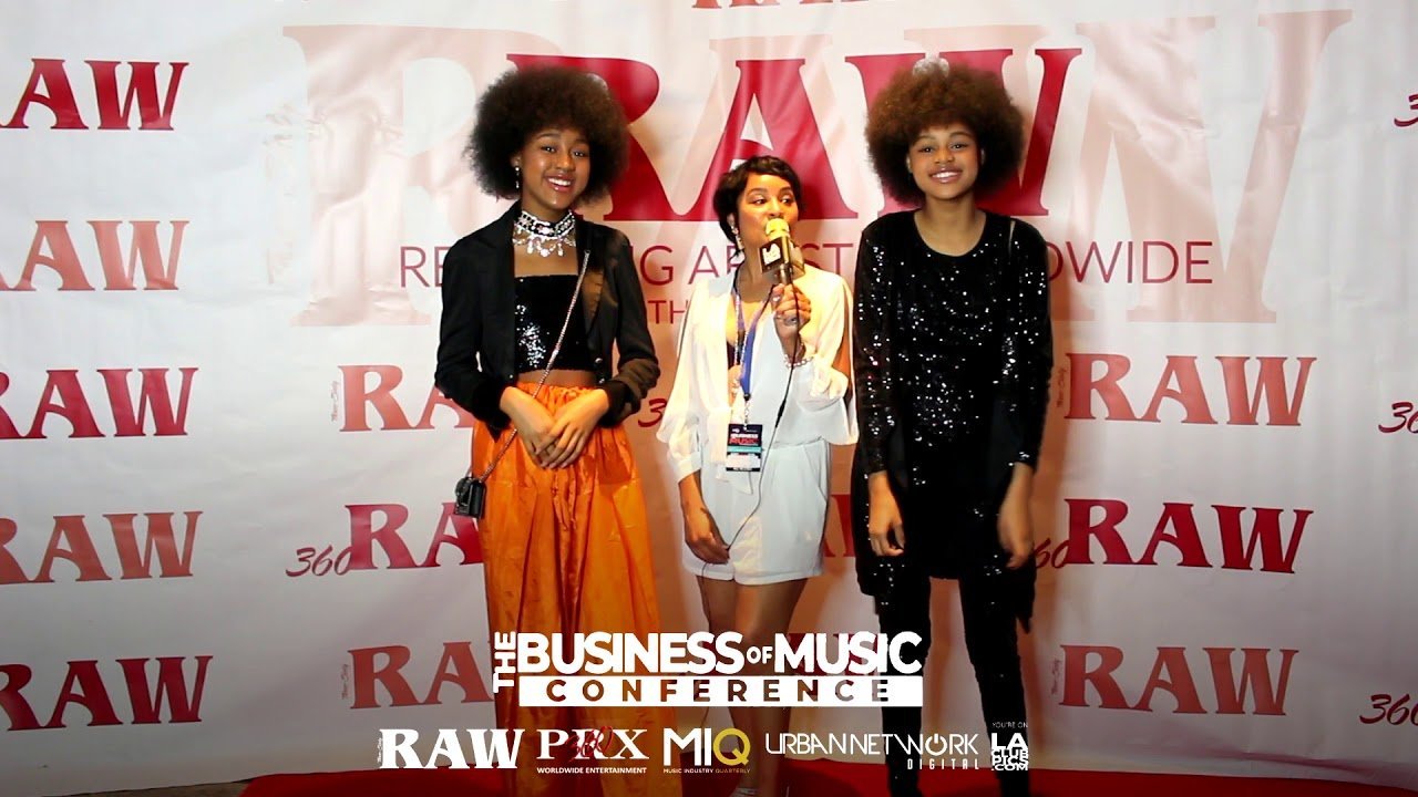 Video: Jenasha Roy, Briana Roy & Issac Ryan Brown at The Business Of Music Conference at The Westin LAX