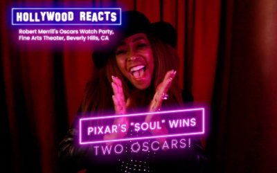 Video: Juliette Hagerman (Soul Train Dancer) Reacts To 'Soul' Winning 2 Oscars & Wesley Snipes – Hollyw…