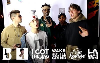 Video: LA Bangerz Red Carpet Shout Outs @ I Got The Bag NBA All Star Weekend Party   LAClubPics