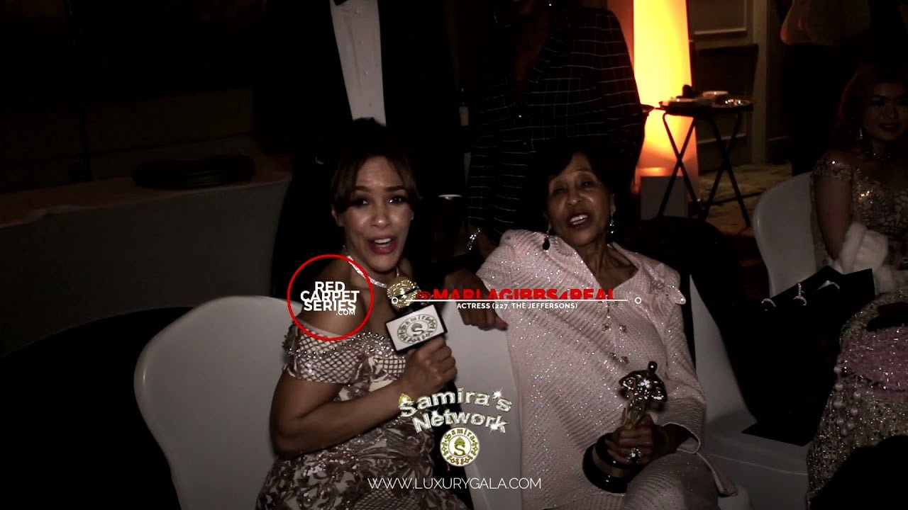 Video: Marla Gibbs of ‘227’ chats with Jackie Nova @ Samira’s Oscars Watch Party – Red Carpet Series