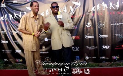 Video: Sheldon Reynolds (Earth Wind And Fire) and Sydney Colston @ Kiss The Monkeys' Champagne Gala