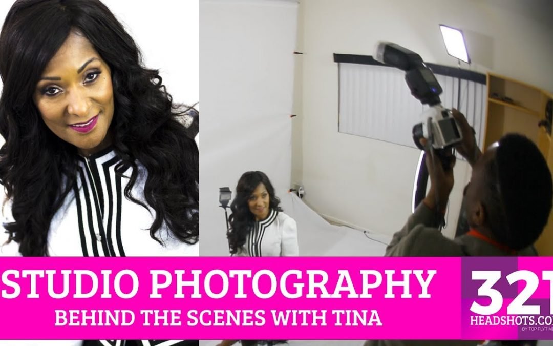 321headshots - Behind the scenes with Tina