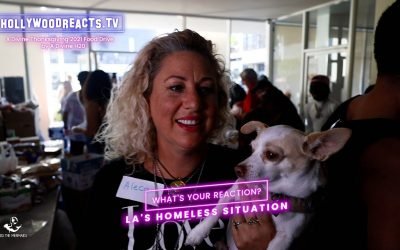 Video: Aleca & Falafel King React To The Homeless Situation In LA – Hollywood Reacts – Divine Project