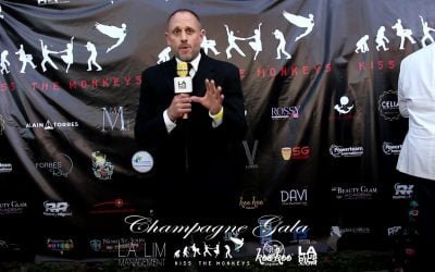 Video: Jeff Lefkovitz @ Kiss The Monkeys' Champagne Gala