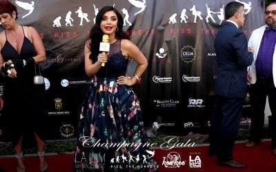 Video: Karen Huyos @ Kiss The Monkeys' Champagne Gala