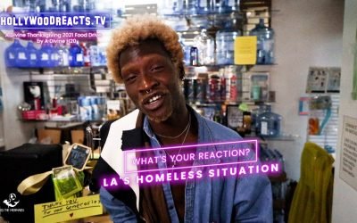 Video: Model Adonis Bosso Reacts To The Homeless Situation In LA – Hollywood Reacts – Divine Project