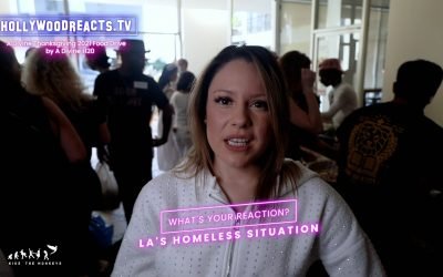 Video: Zareth Shahar Reacts To Homeless Situation In LA – Hollywood Reacts – Divine Project
