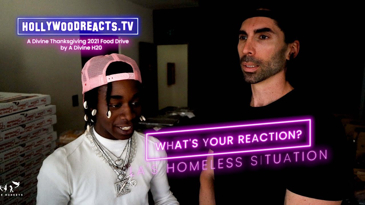 Video: Zay Hillfiger & Benny Burdo React To LA's Homeless Pandemic – Hollywood Reacts – Divine Project