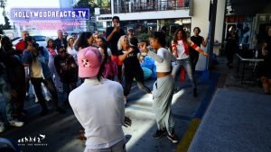 Zaye Hillfigerrr Performs 'Juju On That Beat' At Thanksgiving Food Drive - Hollywood Reacts