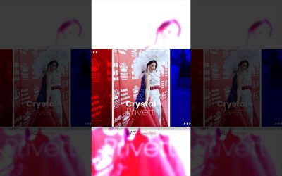 Video: Crystal Privett’s radiant red carpet entrance at Mrs. Europe Global by Virgelia’s Productions