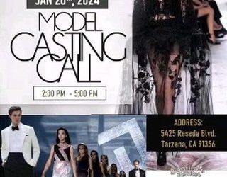 Instagram: LAST CALL FOR MODELS! 

 Calling all aspiring models!  Our Model Casting Call fo…