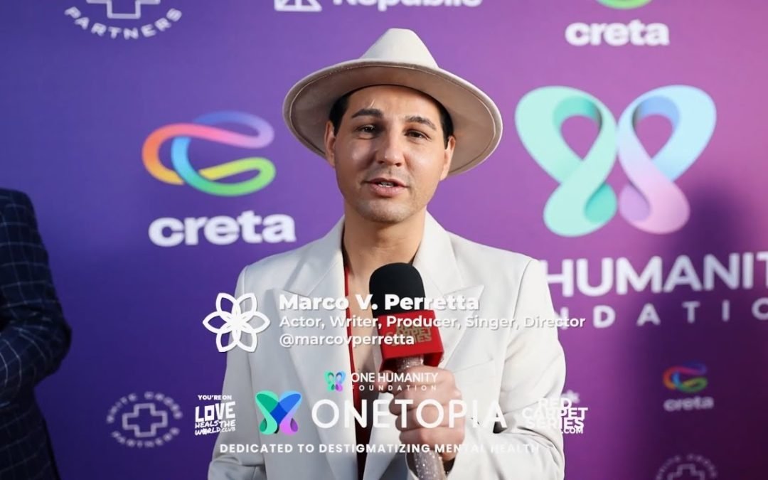 Video: Actor & Singer Marco V. Perretta Talks Overcoming Bad Days at One Night for One Humanity