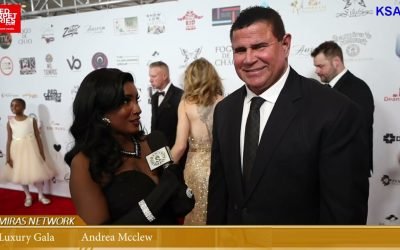 Video: Luxury Gala 2024- Andrea McClew interviewed Keith Middlebrook on the red-carpet