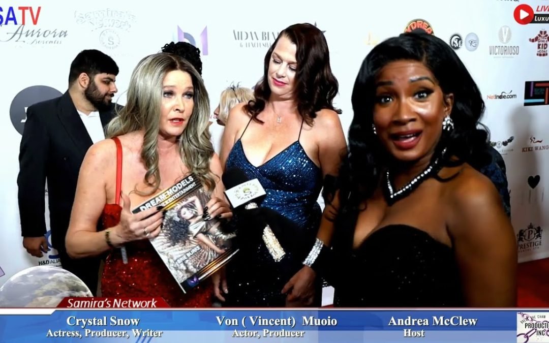 Video: Luxury Gala 2024 – Crystal Snow writer and producer of Angel Dust was interviewed by Andrea McClew