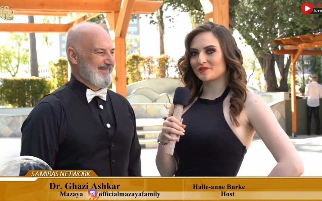 Luxury Gala 2024- Dr Ghazi Ashkar interviewed by Halle-Anne Burke about Mazaya ,healthy Alternative