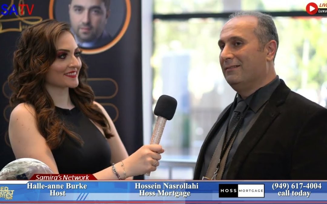 Luxury Gala 2024 - Halle-Anne Burke interveiwed Hossein from Hoss Mortgage