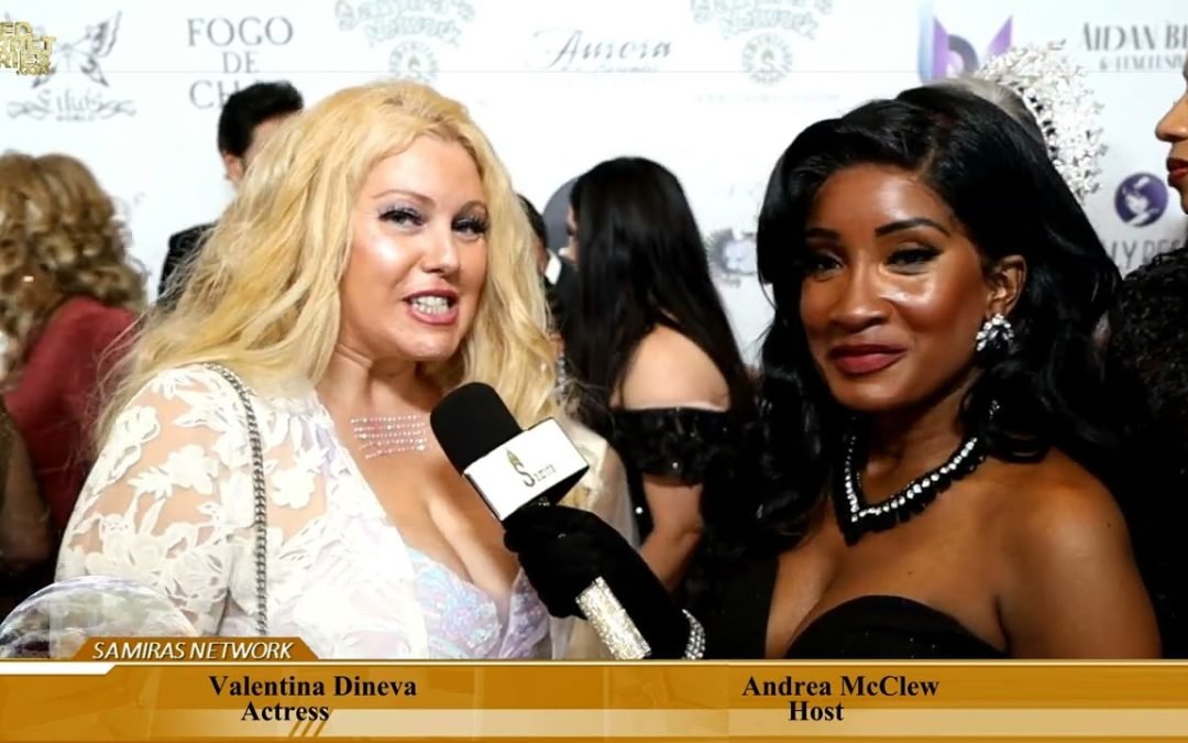 Luxury Gala 2024- Valentina Dineva's interview by Andrea McClew from Samiras Network