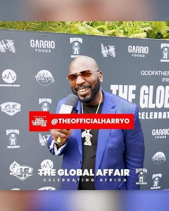 The Godfather himself @theofficialharryo owned the red carpet at the Global Affa...