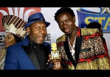 @michaelblackson discusses his African attire at the 2017 edition of the @hapawa…