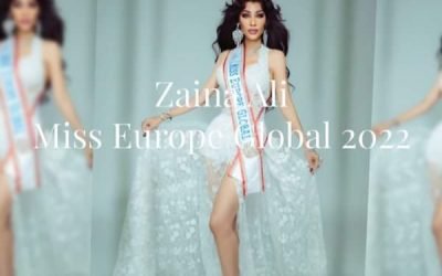Congratulations Zaina Ali – Ms. Europe Global at the Virgelia Productions’ Beaut…