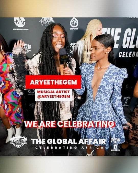 Meet @aryeethegem, the alternative artist who was shining bright at The Global A...