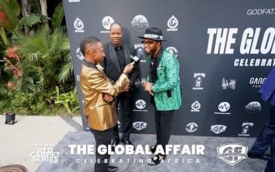 My moment on the red carpet with  Michael Adegoke and Dr. Amb. Wale Oni at the G…