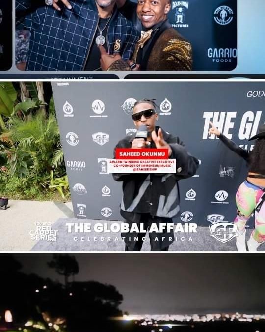 Owner of @immensummusic and award-winning musical artist, @saheedship, made wave...