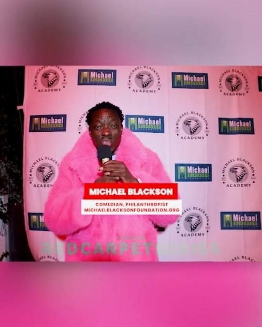 Sending a shoutout to the man who's darker than midnight, @michaelblackson! Than...