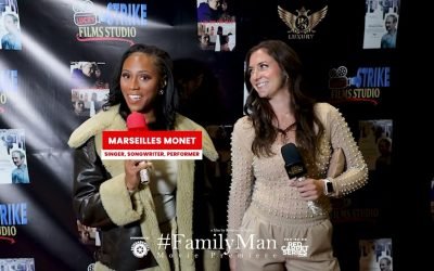 Video: Marseilles Monet & Aire Stillman – Music & Art Magic at the Family Man Movie Premiere