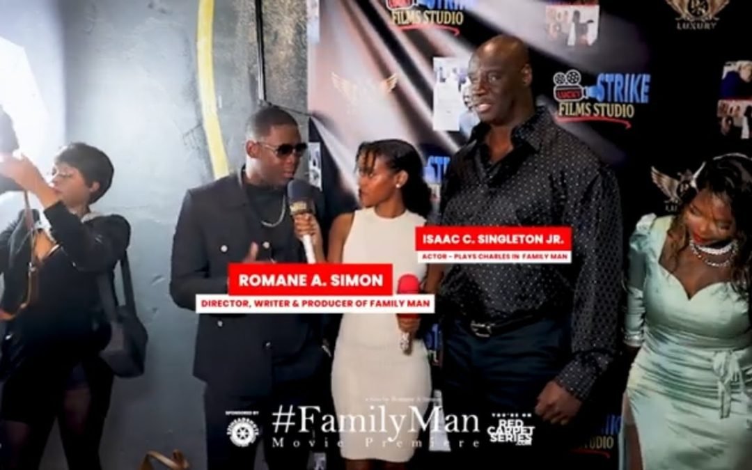 Romane Simon & Isaac Singleton Jr. Make Movie Magic at the Family Man Premiere 🎬🔥