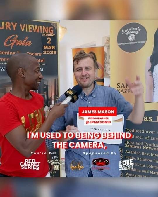 We had a dynamic interview with the talented Videographer James Mason at the Sam...