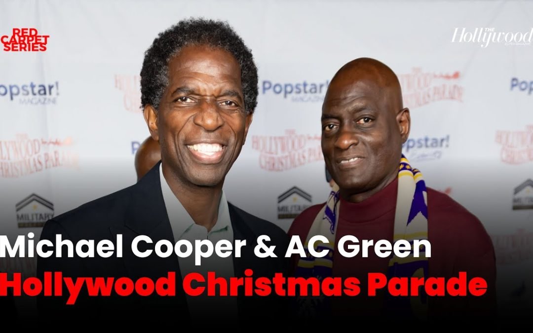 AC Green & Michael Cooper: Lakers Legends at the Hollywood Christmas Parade!