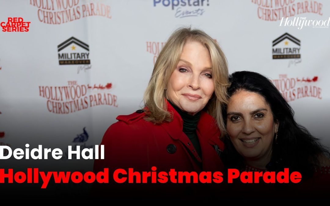 Diedre Hall Brings Days of Our Lives Magic to the Hollywood Christmas Parade!