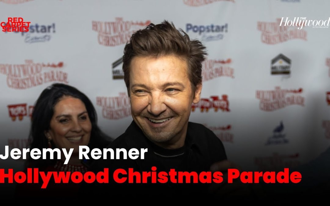 Video: Jeremy Renner: Grand Marshall Extraordinaire at the Hollywood Christmas Parade!