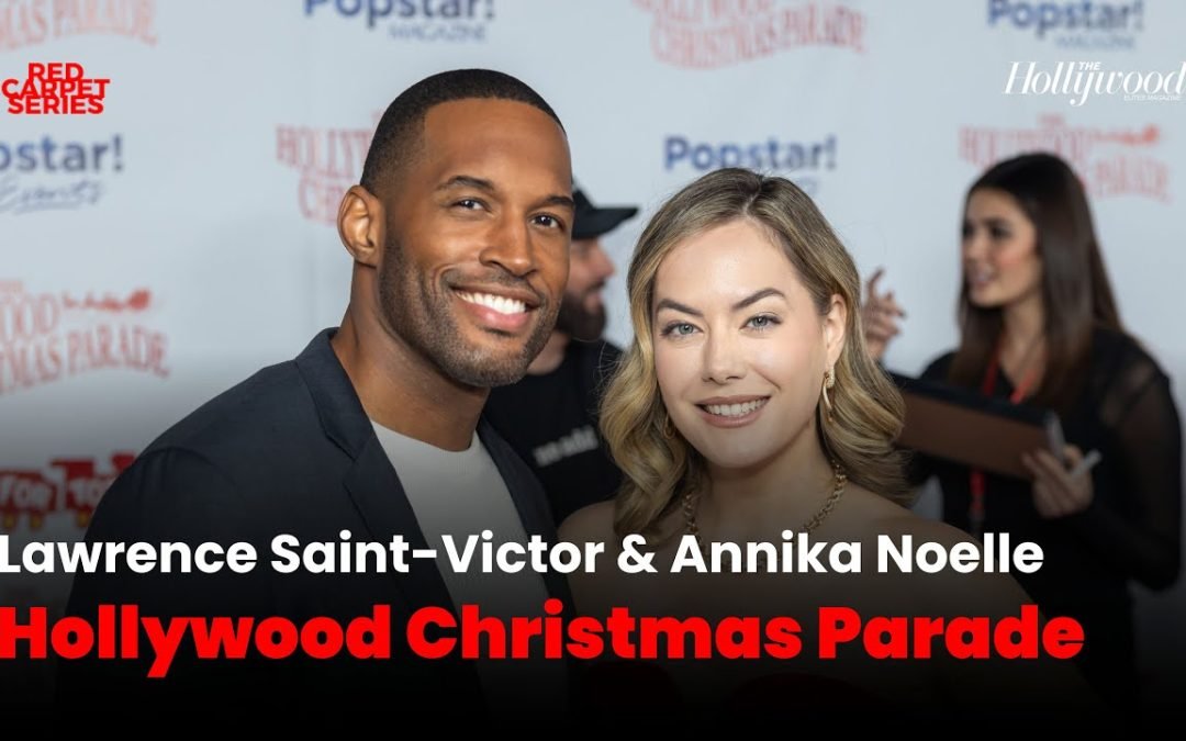 Lawrence Saint-Victor & Annika Noelle Bring Soap Star Power to the Red Carpet!