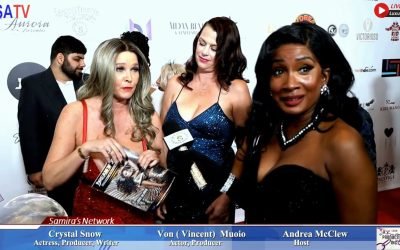 Video: Luxury Gala 2024 – Crystal Snow writer and producer of Angel Dust was interviewed by Andrea McClew