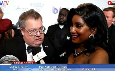 Video: Luxury Gala 2024- Redcarpet interview by Andrea McClew with Paul Nathaniel Oleynick