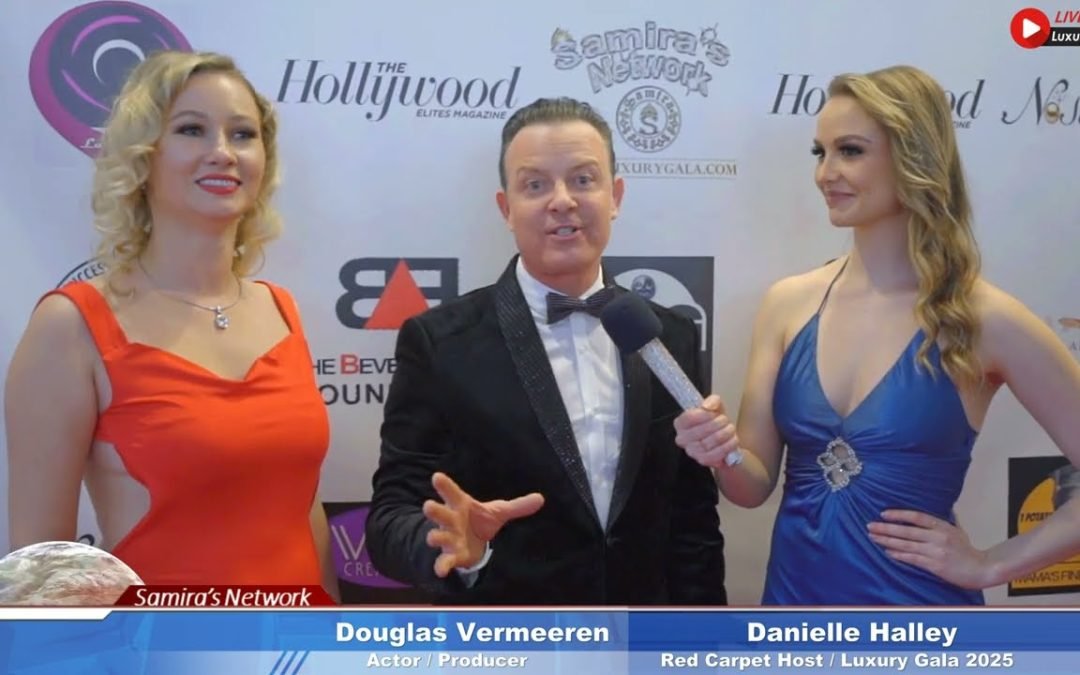 Luxury Gala 2025 Red Carpet | Douglas Vermeeren Interviewed by Olya  Moka and Danielle Halley
