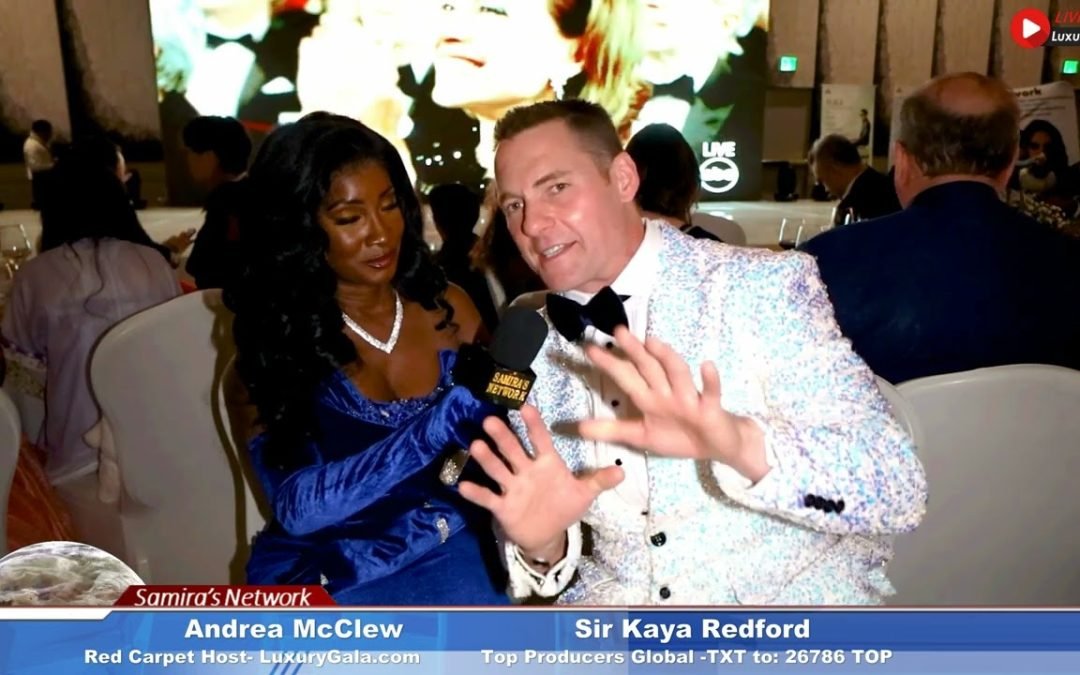 Luxury Gala 2025 — Andrea McClew sat down for an intimate conversation with Sir Kaya Redford