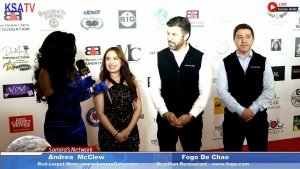 Luxury gala 2025- Andrea McClew interviewed fogo team