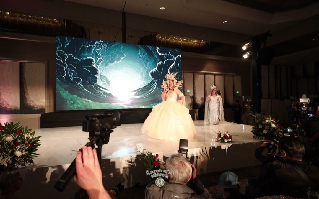 Video: Beauty Queen Sherine Zaza Sings ‘Invisible Queen’ And Stops By The Red Carpet – Samira’s Luxury Gala