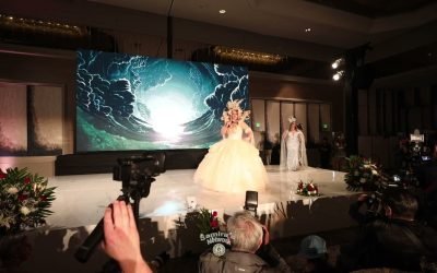 Video: Beauty Queen Sherine Zaza Sings ‘Invisible Queen’ And Stops By The Red Carpet – Samira’s Luxury Gala