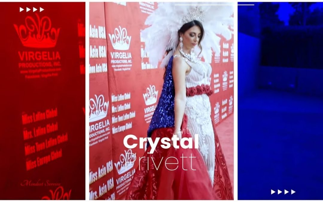 Crystal Privett (Mrs. UK) at Mrs. Europe Global 2021