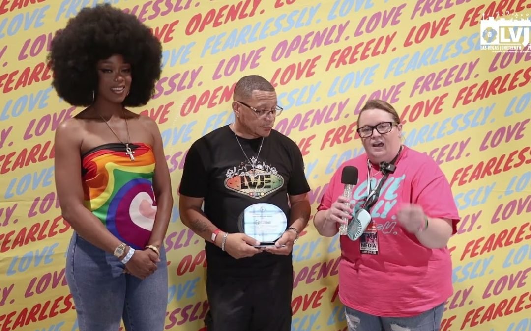 Video: Live Love Receives Their Sponsorship Award at the 2024 Las Vegas Juneteenth Festival