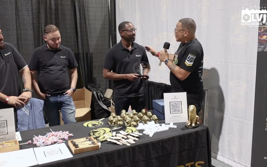 Video: MGM Resorts Receives Their Sponsorship Award at the 2024 Las Vegas Juneteenth Festival
