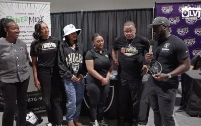Video: The Las Vegas Raiders Receive Their Sponsorship Award at the 2024 Las Vegas Juneteenth Festival