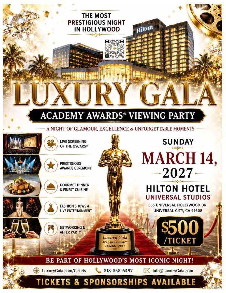 Luxury Gala Oscars Screening Party by Samira’s Network