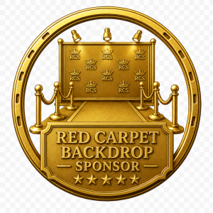 Red Carpet Backdrop Sponsor