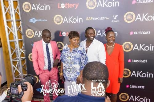 Pictures of Akon on Red Carpet Series.