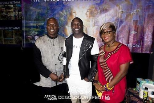 Pictures of Akon on Red Carpet Series.